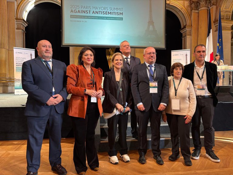 El presidente de la FCJE asiste a la Cumbre de Alcaldes contra el Antisemitismo de Paris